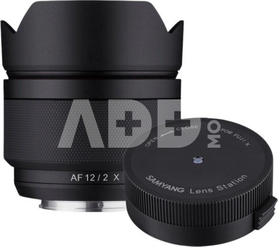 Samyang AF 12mm F2.0 (Fuji X) + nemokamai pridedama SAMYANG LENS STATION FUJI X