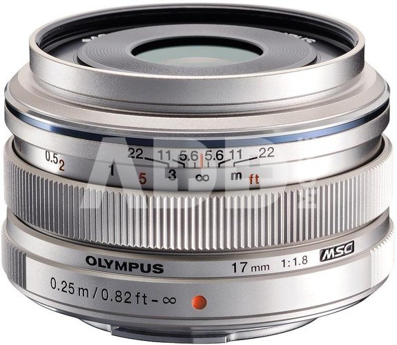 Olympus M.Zuiko 17mm F1.8 (Silver)