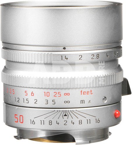 Leica Summilux-M 50mm f/1.4 ASPH. Lens (Silver)