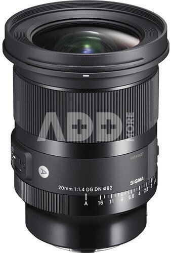 Sigma 20mm f/1.4 DG DN Art Lens for Leica L + 5 METŲ GARANTIJA