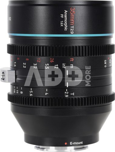 SIRUI ANAMORPHIC LENS VENUS 1.6X FULL FRAME 35MM T2.9 E-MOUNT