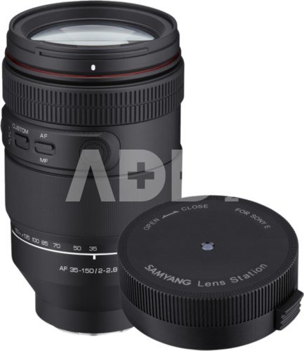 SAMYANG AF 35-150MM F2-2.8 SONY FE + nemokamai pridedama SAMYANG LENS STATION SONY E