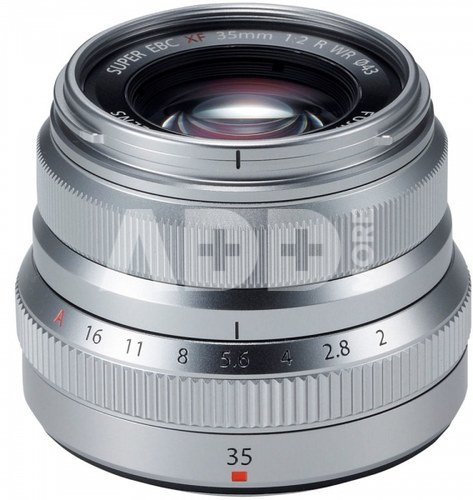 Objektyvas Fujinon XF35mm F2 R WR Silver