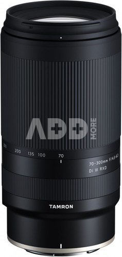 Tamron 70-300mm f/4.5-6.3 Di III RXD lens for Nikon Z