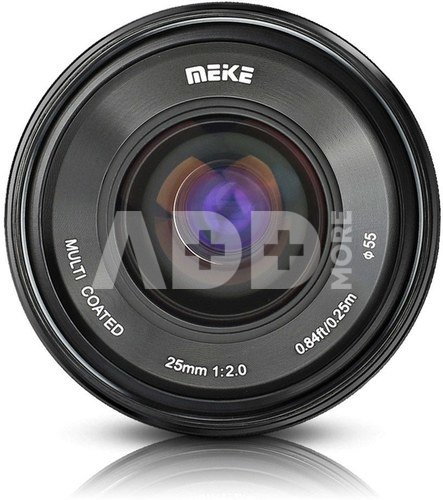 Meike MK 25mm F2.0 Canon M vatting