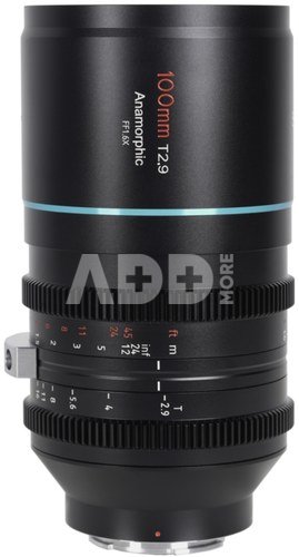 SIRUI ANAMORPHIC LENS VENUS 1.6X FULL FRAME 100MM T2.9 RF-MOUNT