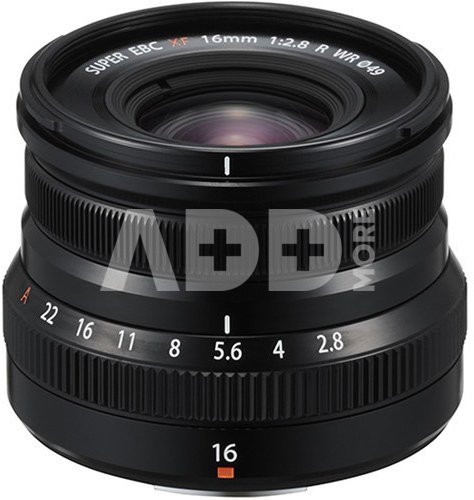 Fujifilm XF 16mm f/2.8 R WR Black