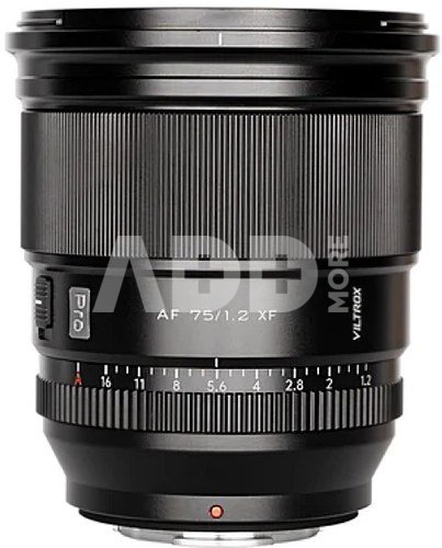 Viltrox XF-75 F1.2 AF PRO Fuji X-mount APS-C