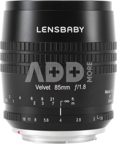 Lensbaby Velvet 85mm f/1.8 Lens for Canon RF