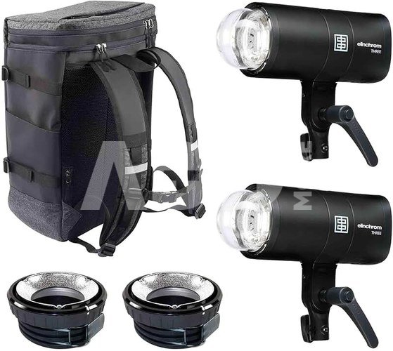 Elinchrom THREE Off Camera Flash DUAL Kit