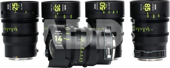 NISI CINE LENS SET ATHENA PRIME L-MOUNT