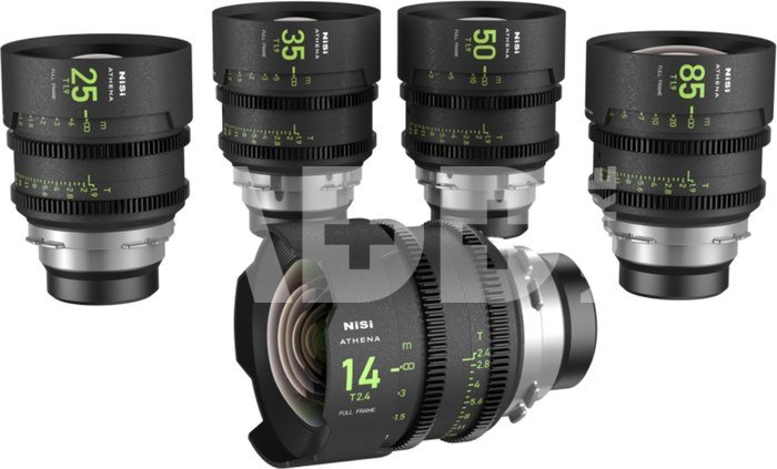 NISI CINE LENS SET ATHENA PRIME PL-MOUNT