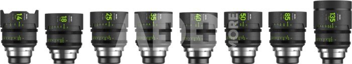 NiSi Cine Lens Set Athena Prime Master (8 Lenses) PL-Mount