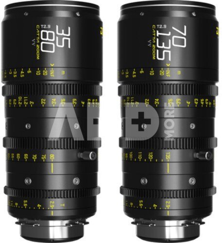 DzoFilm Catta ACE FF Zoom Bundle 35-80/70-135 T2.9 Black