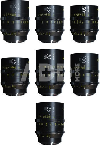 DZOFilm Vespid Kit B PL Mount (25, 35, 50, 75, 100, 125 T2.1 + Macro 90mm T2.8)