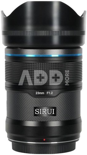 SIRUI SNIPER LENS APS-C AF 23MM F1.2 X-MOUNT BLACK CARBON