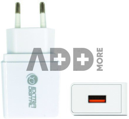 Kroviklis, USB: 220V, 18W, 3A, QC3.0