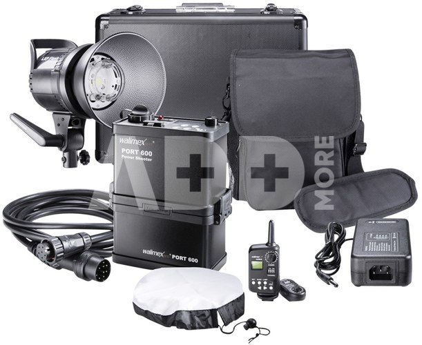 walimex pro Power Shooter 600 Set in Suitcase