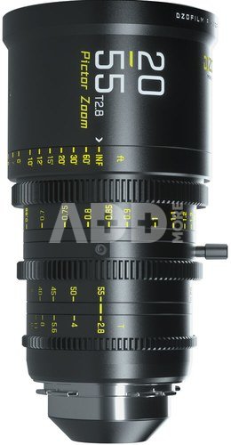 DZOFilm Pictor 20-55mm T2.8 S35 (PL/EF Mount) (Black)