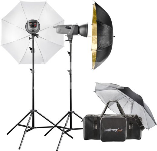 Blyksčių komplektas Walimex pro Studioset VE 4.2 Excellence