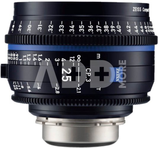 ZEISS COMPACT PRIME CP.3 25MM T2.1 CANON EF
