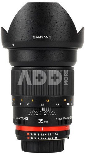 Samyang 35 mm f/1.4 AS UMC (su Nikon AF patvirtinimu)