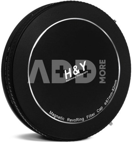 Set of Magnetic Aluminum Lids for Filter Mounts Revoring H&Y - 58-77 mm