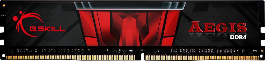 Memory G.Skill Aegis, DDR4, 8 GB, 3000MHz, CL16 (F4-3000C16S-8GISB)