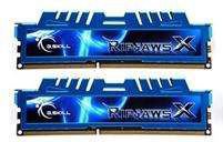 Memory G.Skill RipjawsX, DDR3, 16 GB, 1600MHz, CL9 (F3-1600C9D-16GXM)