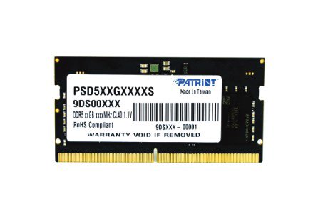 Patriot Memory Signature PSD532G48002S atminties modulis 32 GB 1 x 32 GB DDR5 4800 MHz