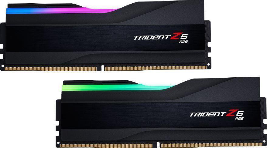 Memory G.Skill Trident Z5 RGB, DDR5, 32 GB, 6400MHz, CL32 (F5-6400J3239G16GX2-TZ5RK)