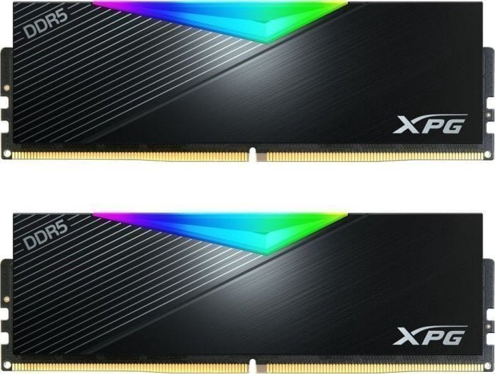 Memory ADATA XPG Lancer RGB, DDR5, 64 GB, 6400MHz, CL32 (AX5U6400C3232G-DCLARBK)