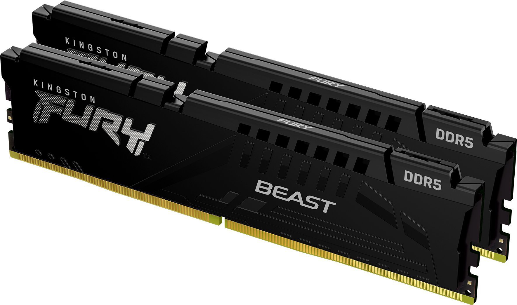 Memory Kingston Fury Beast, DDR5, 64 GB, 5200MHz, CL36 (KF552C36BBEK2-64)