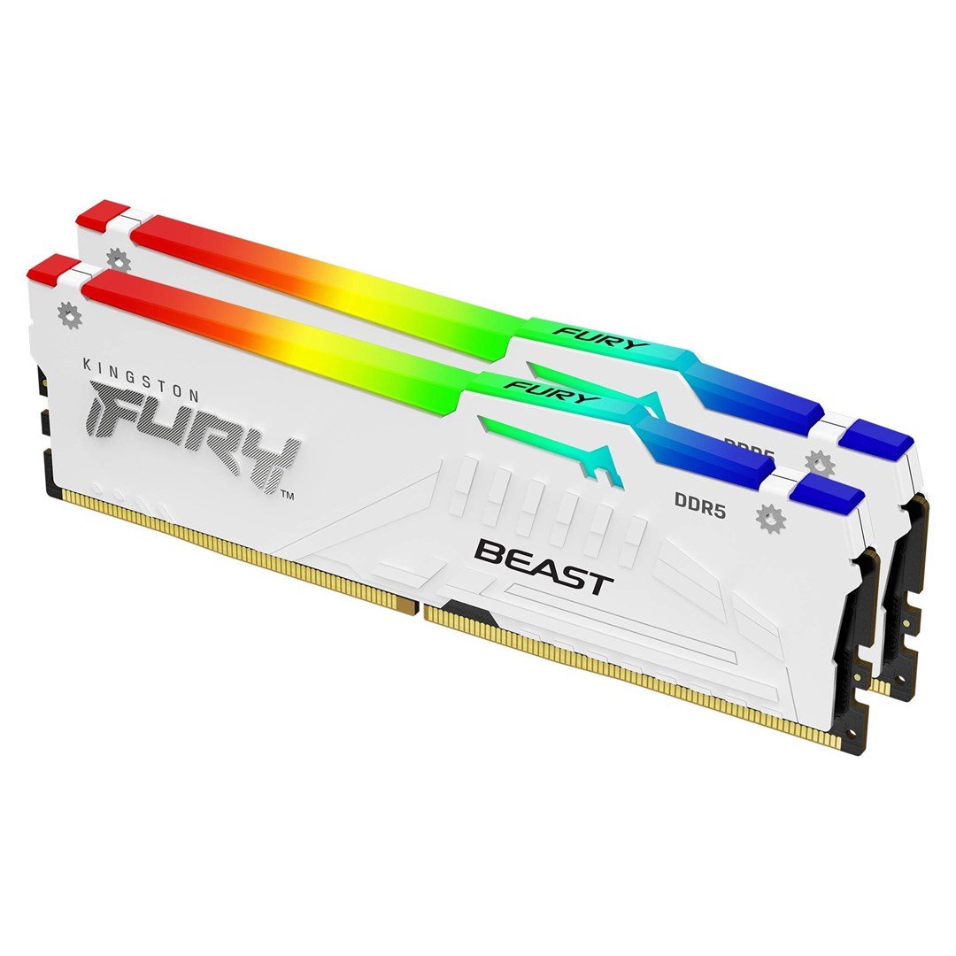 Kingston Technology FURY Beast RGB atminties modulis 32 GB 2 x 16 GB DDR5