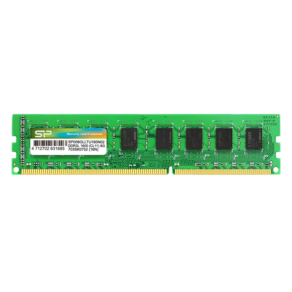 Atmintis SILICON POWER DDR3 8GB DIMM 1600MHz CL11 1.35V