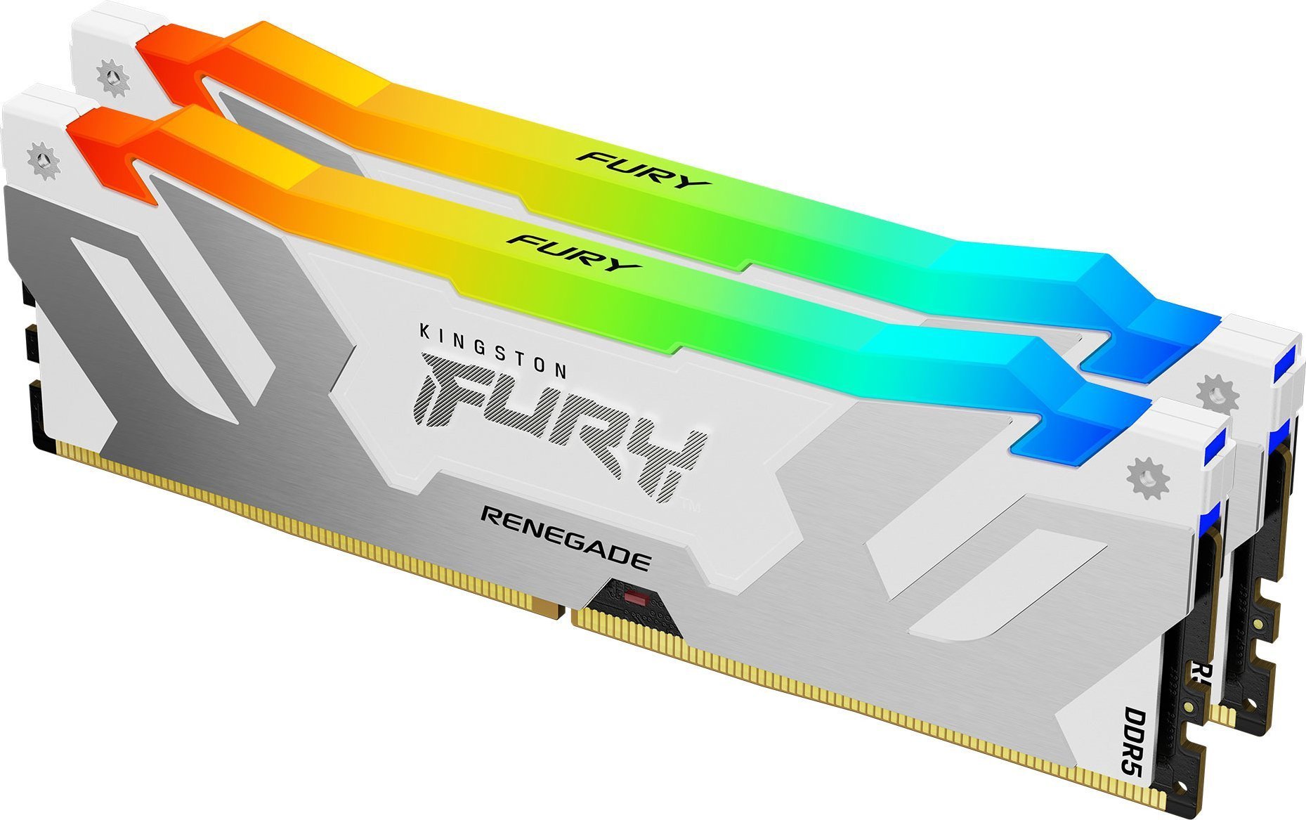 Memory Kingston Fury Renegade RGB, DDR5, 32 GB, 6400MHz, CL32 (KF564C32RWAK2-32)