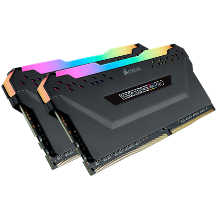 Atmintis Corsair C18 AMD Ryzen Memory Kit VENGEANCE RGB PRO 32 GB, DDR4, 3600 MHz, PC/server, Regist