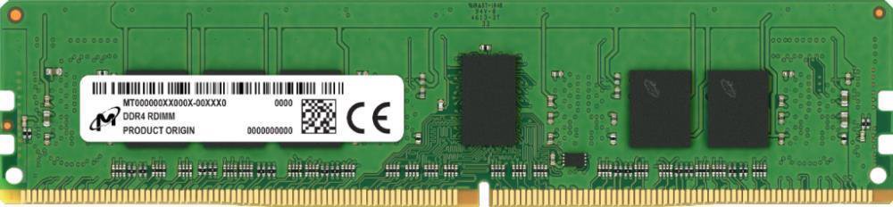 Server Memory Module MICRONDDR48GBRDIMM/ECC3200 MHzCL 221.2 VChip Organization 1024Mx72MTA9A