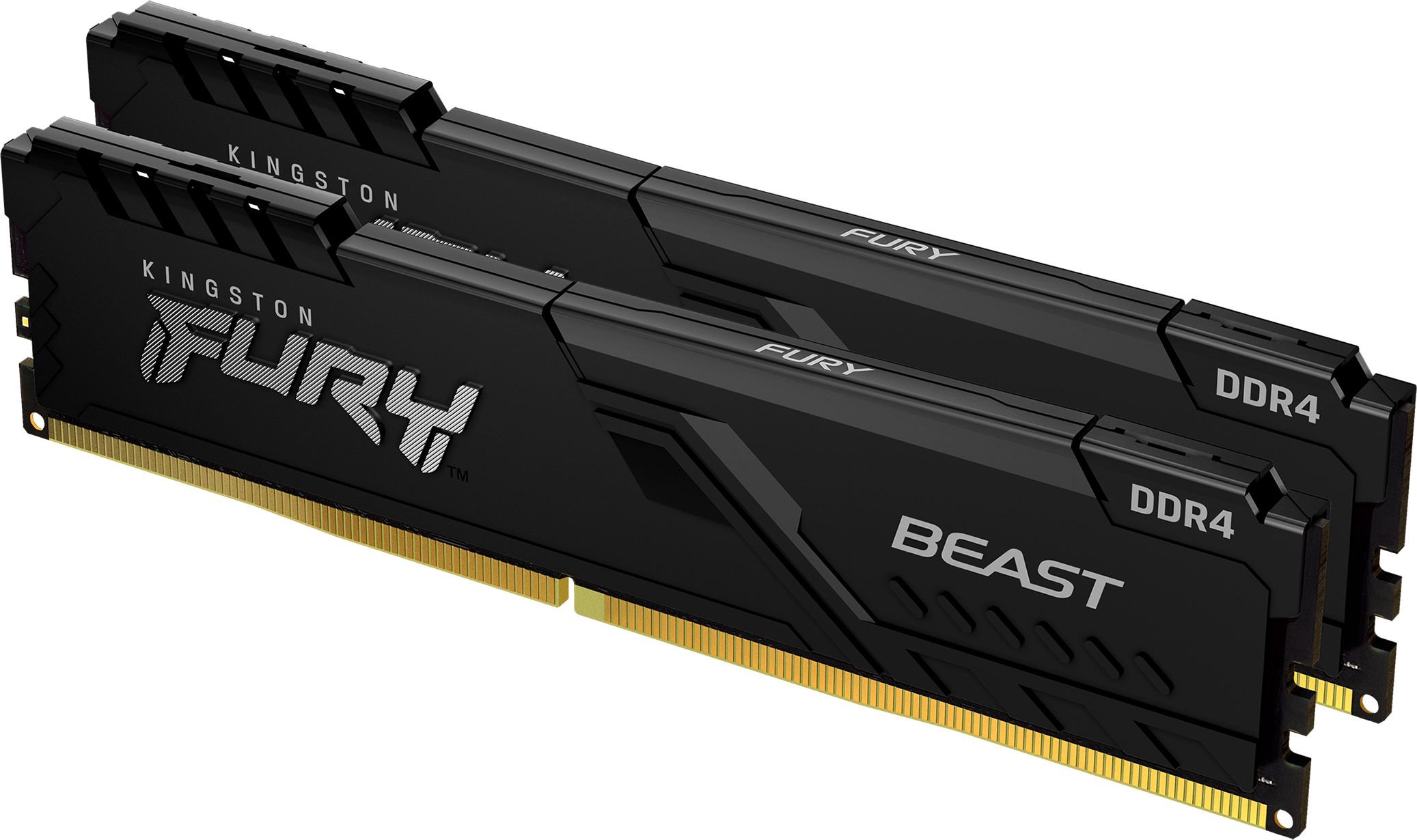 Memory Kingston Fury Beast, DDR4, 64 GB, 3600MHz, CL18 (KF436C18BBK2/64)