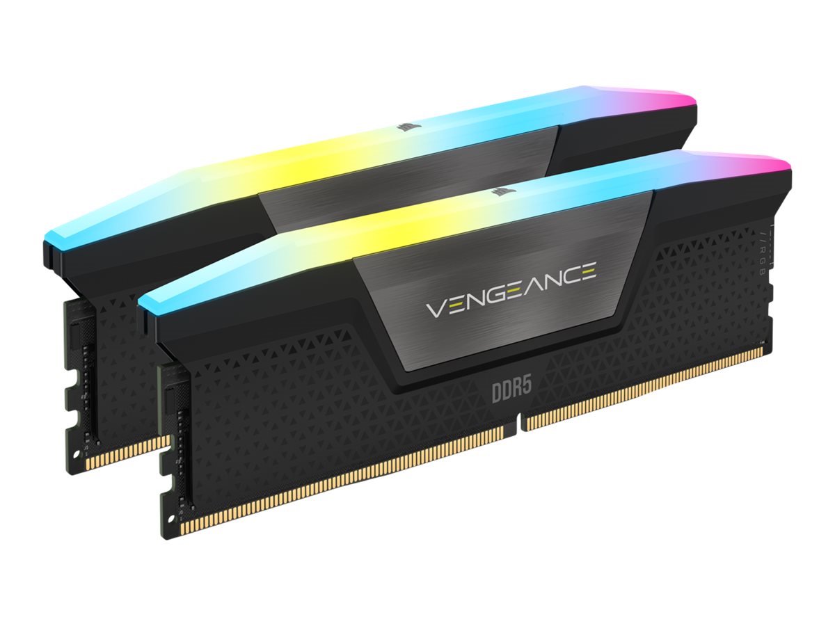 CORSAIR VENGEANCE RGB 64GB 2x32GB DDR5 6000MT/s