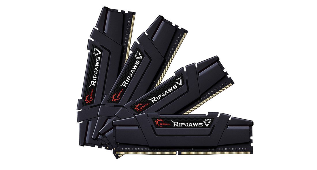 G.Skill Ripjaws V F4-3600C16Q-128GVK atminties modulis 128 GB 4 x 32 GB DDR4 3600 MHz