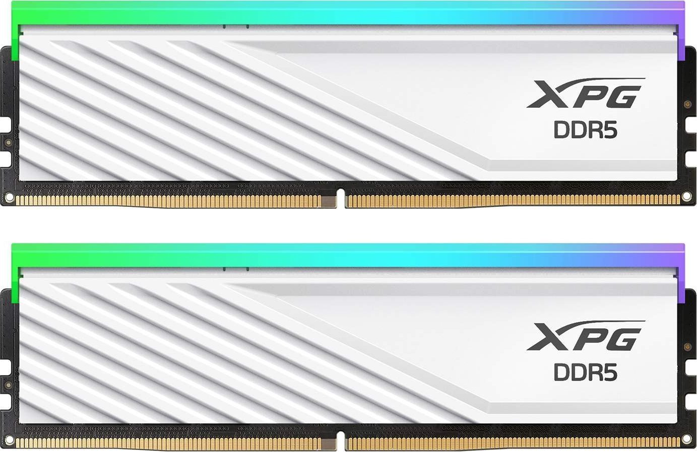 Memory ADATA XPG Lancer Blade RGB, DDR5, 32 GB, 6400MHz, CL32 (AX5U6400C3216G-DTLABRWH)