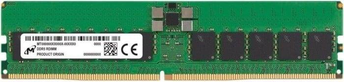 Server Memory ModuleMICRONDDR532GBRDIMM6400 MHzCL 521.1 VMTC20F2085S1RC64BR