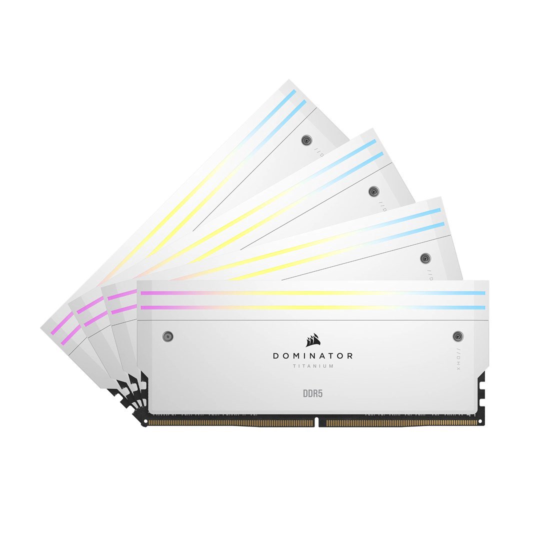 Corsair Dominator Titanium CMP64GX5M4B6000C36W atminties modulis 64 GB 4 x 16 GB DDR5 6000 MHz