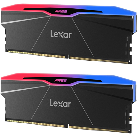 Atmintis Lexar ARES  32 Kit (16GBx2) GB  DDR5  6000 MHz  PC/server  Registered No  ECC No