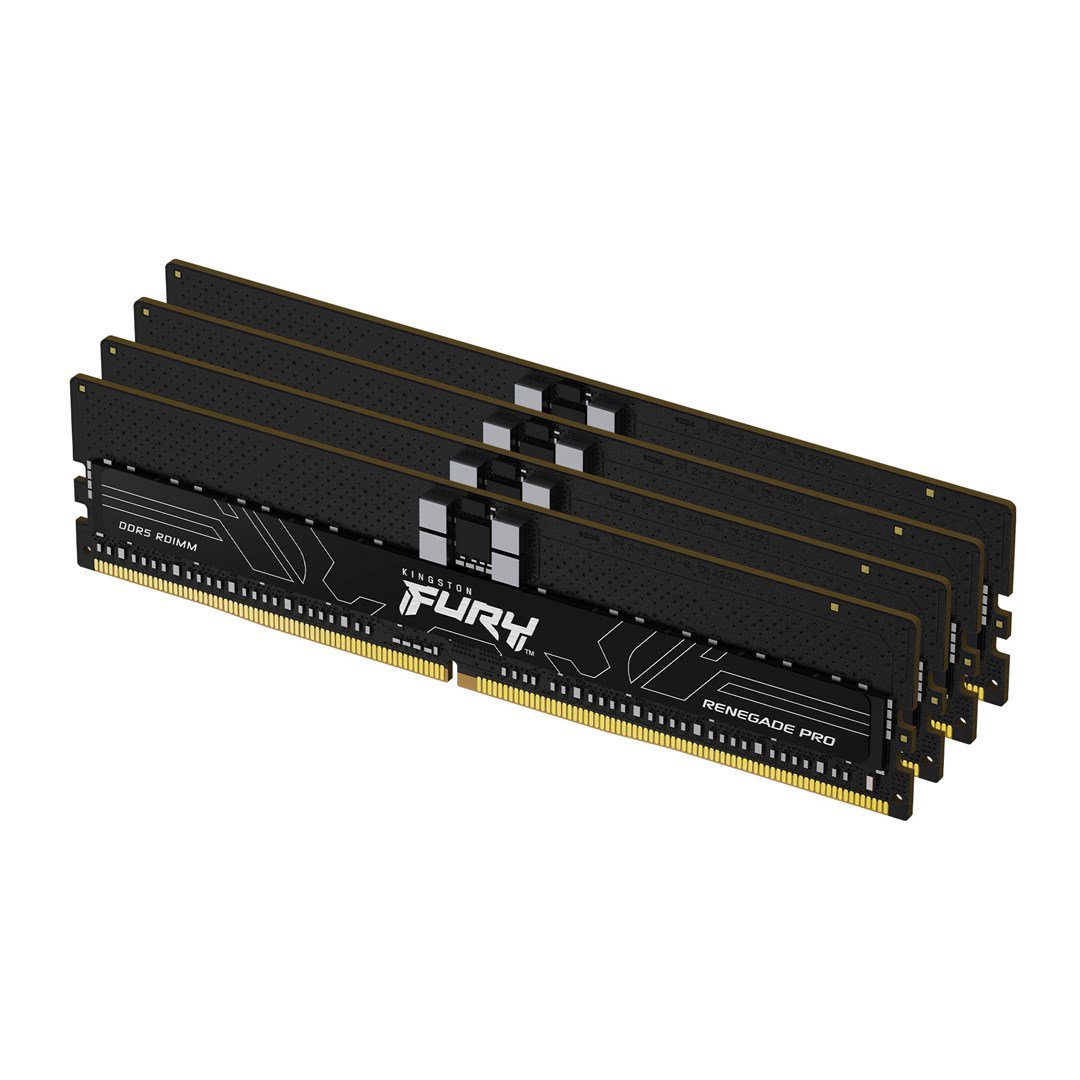 Kingston Technology FURY Renegade Pro atminties modulis 128 GB 4 x 32 GB DDR5 6400 MT/s ECC
