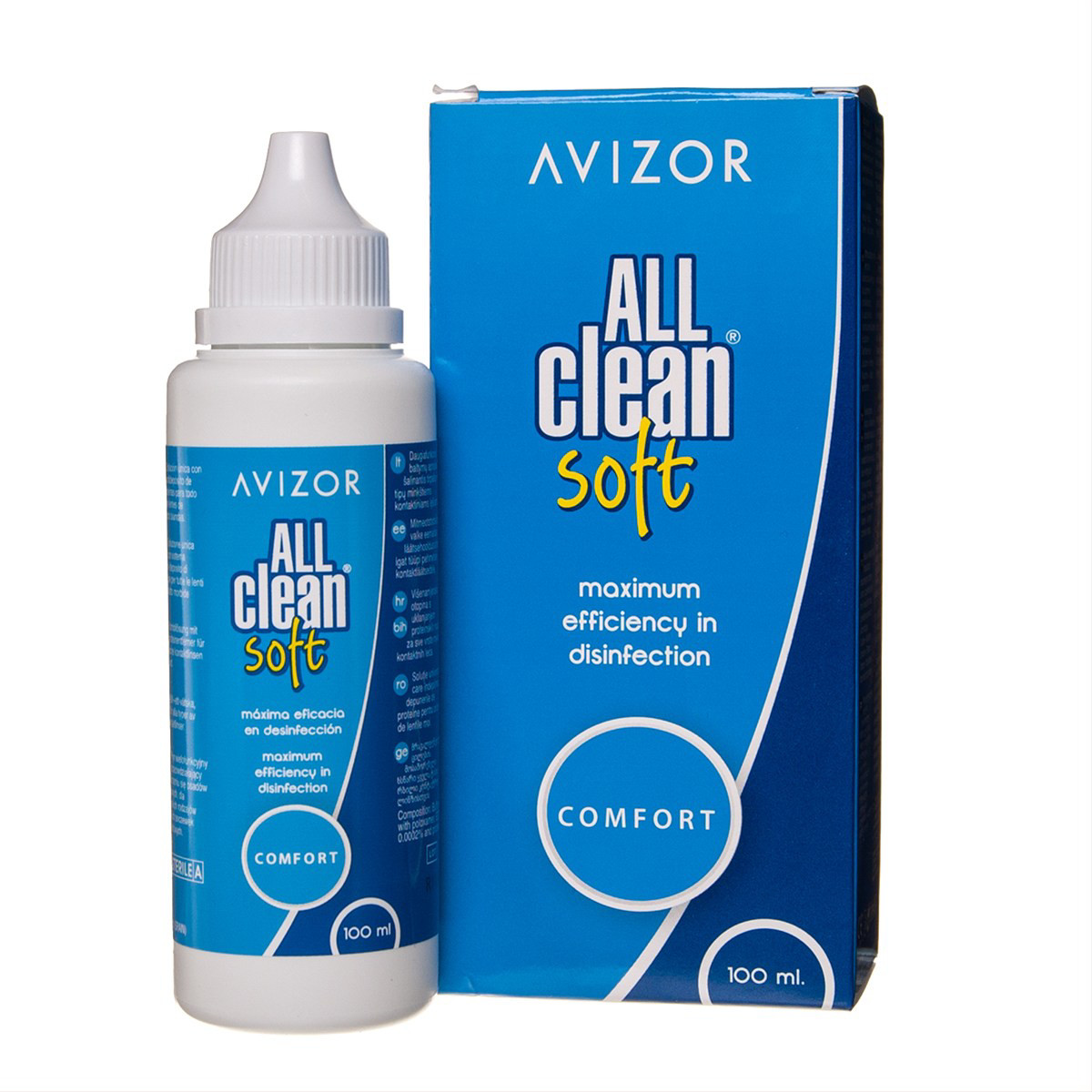 ALL CLEAN SOFT, kontaktinių lęšių skystis, 100 ml