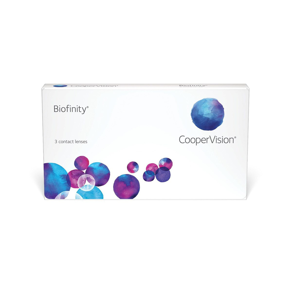 BIOFINITY, kontaktiniai lęšiai, -1,00, 3 vienetai