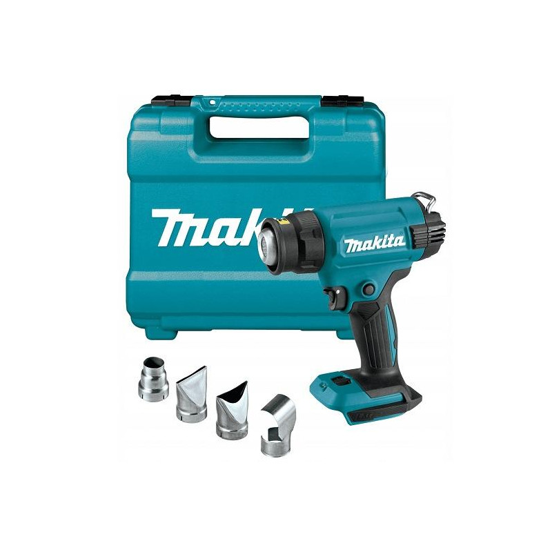 Makita akumuliatorinis techninis fenas DHG181ZK, 18 V (be akumuliatoriaus ir įkroviklio)