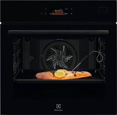 Garinė orkaitė Electrolux EOB8S39Z 70L 800 serija juodos spalvos
